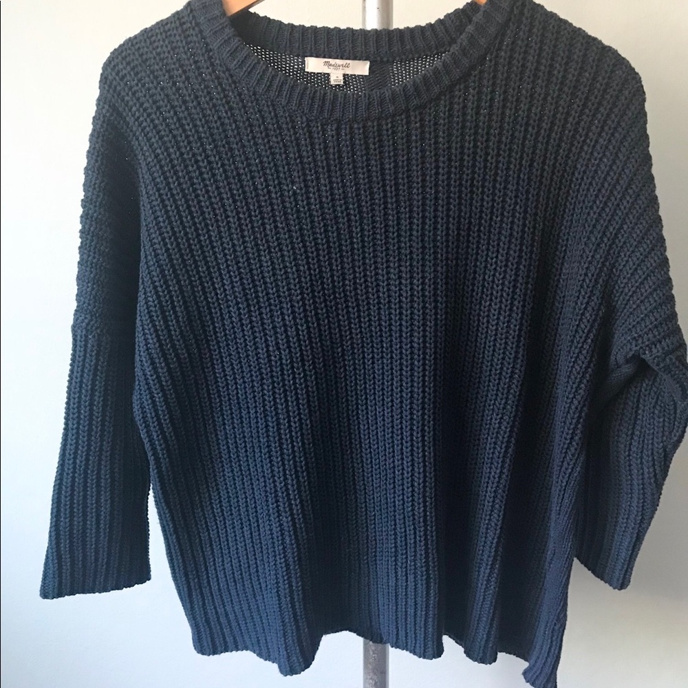 Madewell Pullover Cotton Knit Sweater